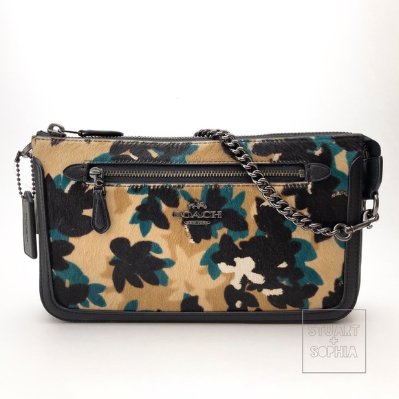 NWT Small Coach Haircalf Leather Nolita 58412 Mini Bag with Wristlet Strap - Picture 2 of 12